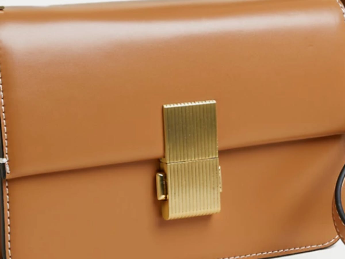 Celine box bag tan deals